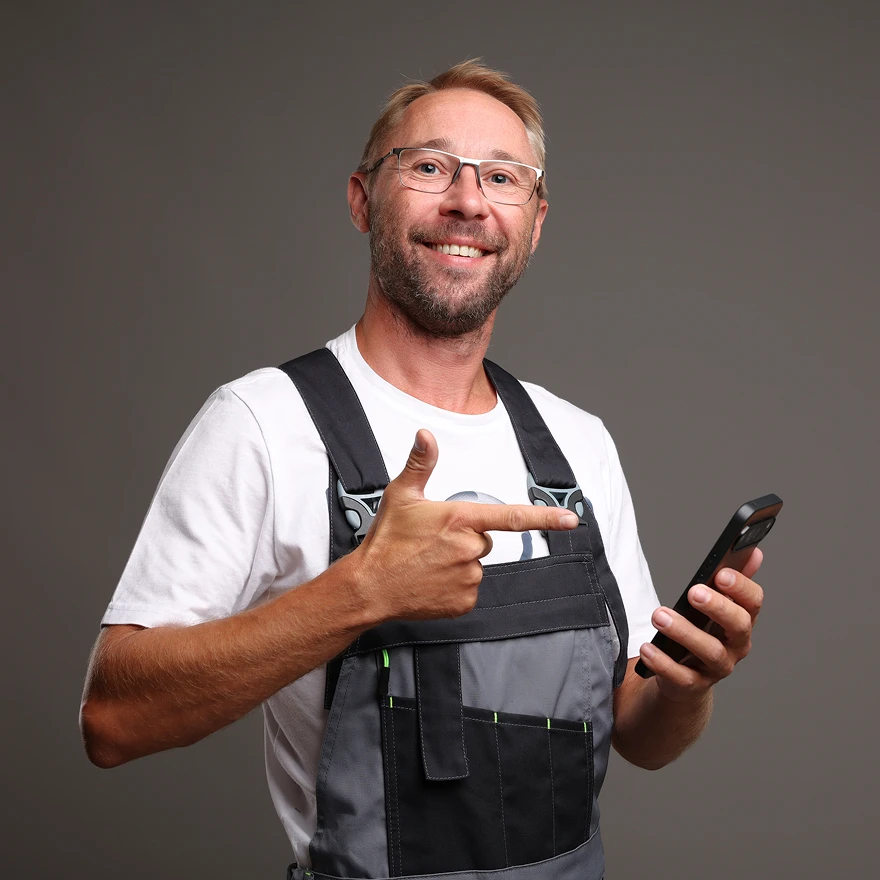 Фото блока контактов